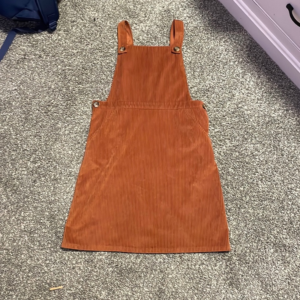 Burnt orange dress